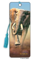 Charging Elephant Bookmark