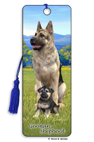 German Shepherd Bookmark