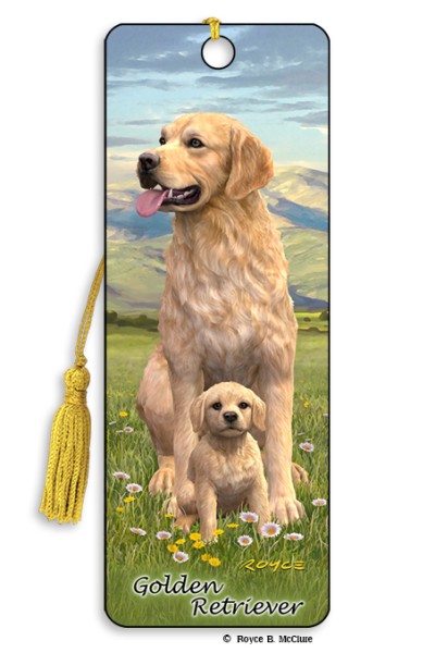 Golden Retriever Bookmark