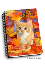 Fall Kitten Notebook