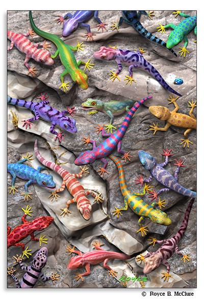 Geckos Puzzle