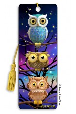 Moonlit Owls Bookmark