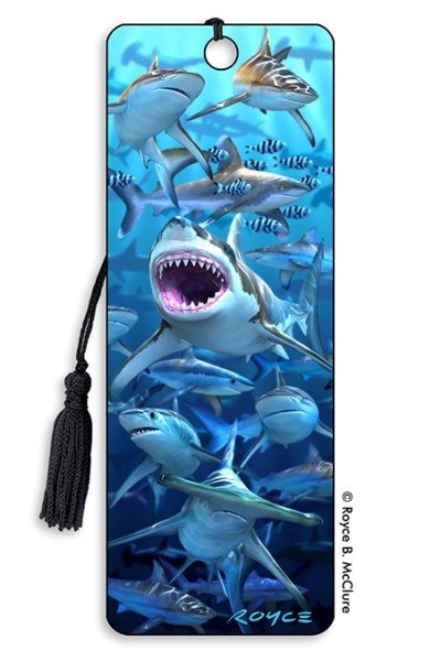 Shark Club Bookmark