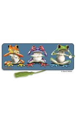 No Evil frogs Bookmark