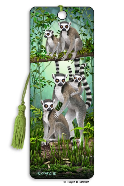 Lemurs Bookmark