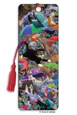 Raining Cats And Dogs Bookmark