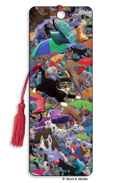 Raining Cats And Dogs Bookmark