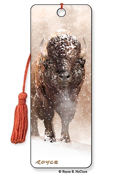 Bison Bookmark