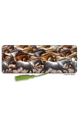 Running Horses Bookmark