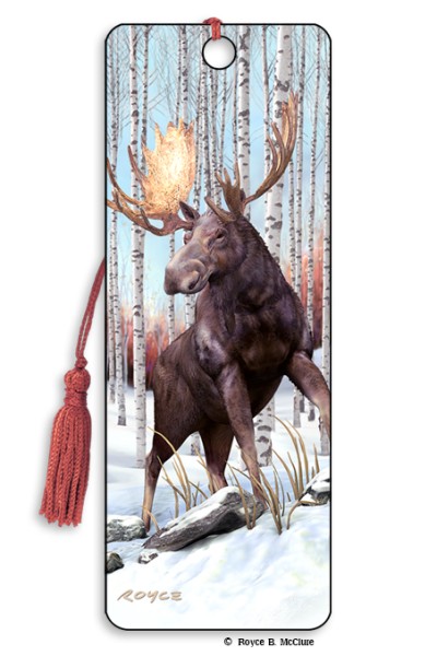 Moose Bookmark