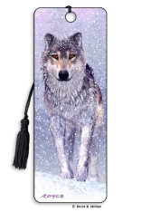 Snow Wolf Bookmark