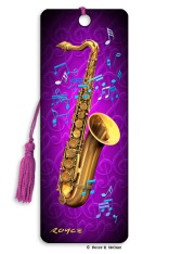 Saxophone Bookmark