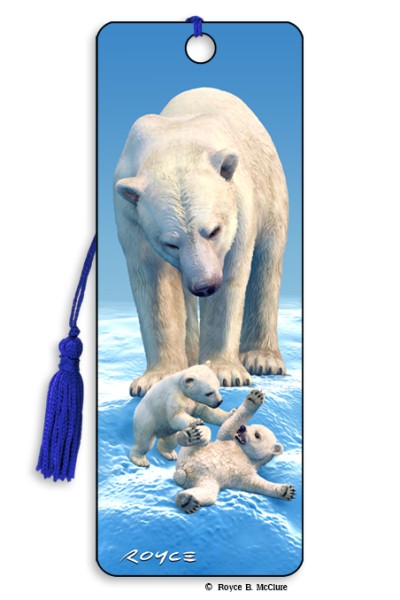 Polar Bears Bookmark