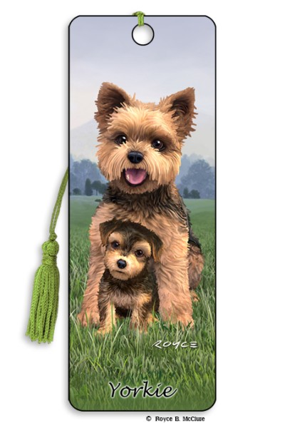 Yorkie Bookmark