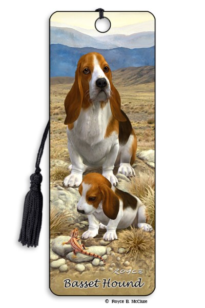 Basset Hound Bookmark