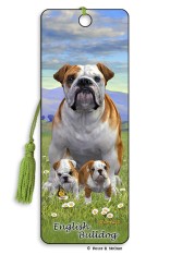 English Bulldog Bookmark