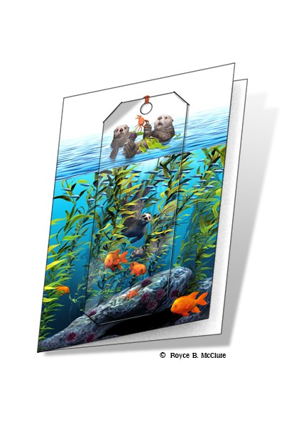 Sea Otters Gift Card