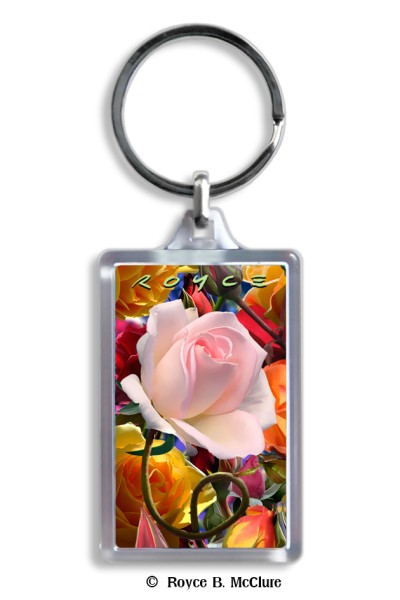 Roses Keyring