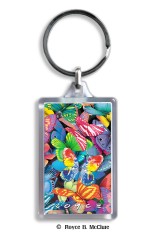 Butterfly Keyring