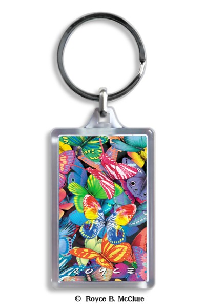 Butterfly Keyring