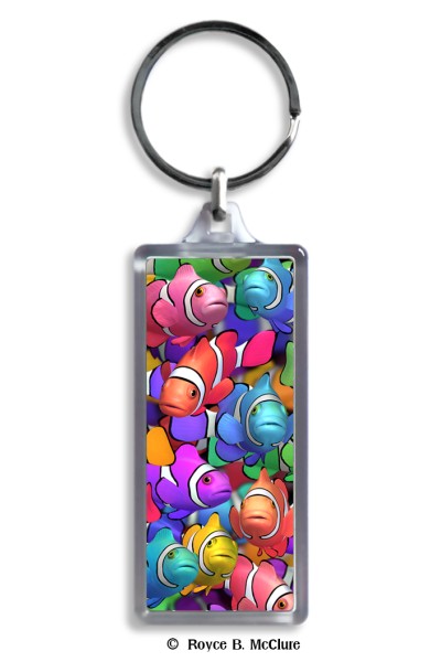 Clownfish Keyring