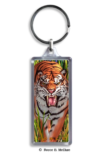 Tiger Keyring
