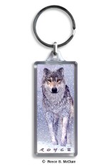 Tiger/Wolf Keyring