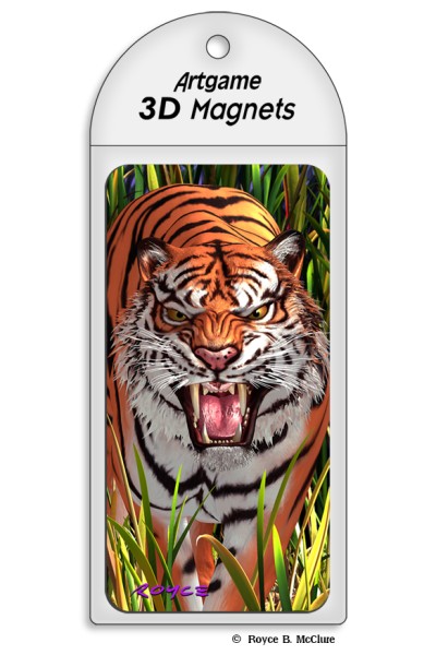 Tiger Trouble Magnet