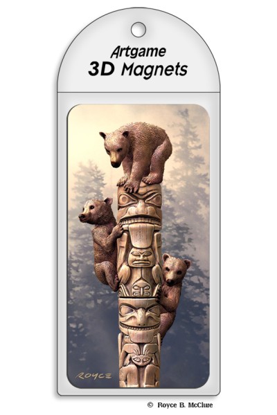 Totem Bears Magnet