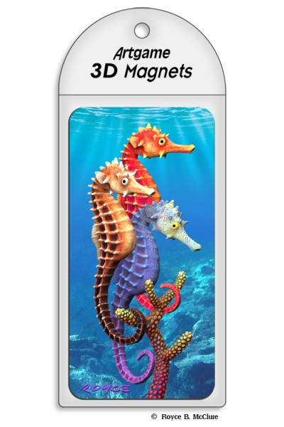 Seahorses Magnet