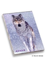Snow Wolf Memo Pad