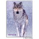 Snow Wolf Memo Pad