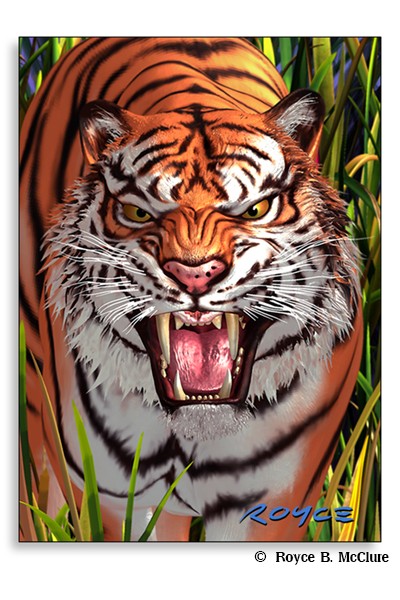 Tiger Trouble Memo Pad