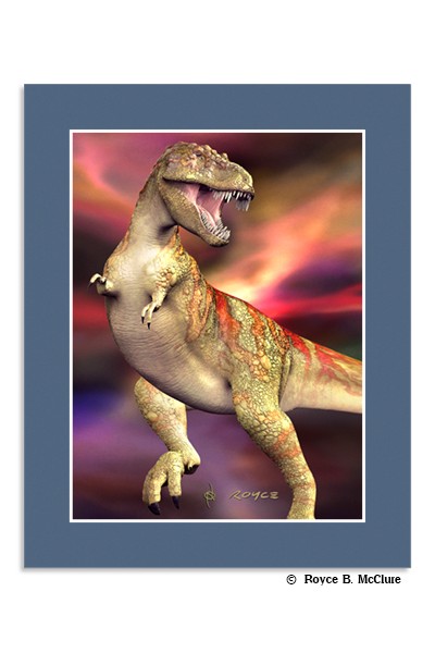 T-Rex Mini Poster