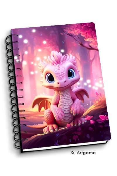 Pink Dragon Notebook