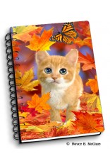 Fall Kitten Notebook