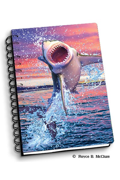 Leaping Shark Notebook