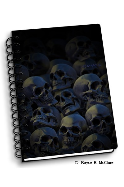 Dark Skulls Notebook
