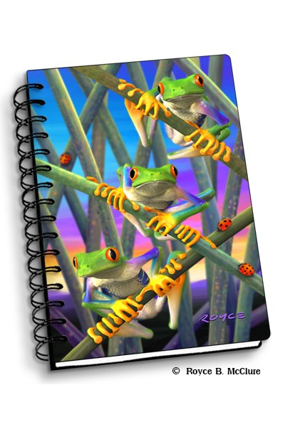 Tree Frogs Notebook