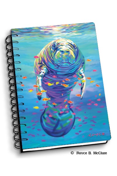 Painted Manatee Notebook