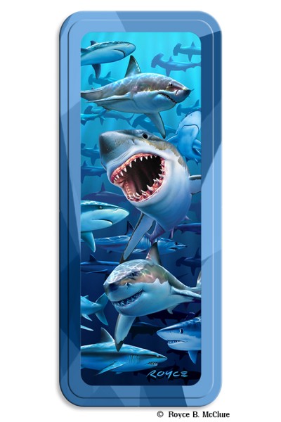 Sharks Pencil Tin