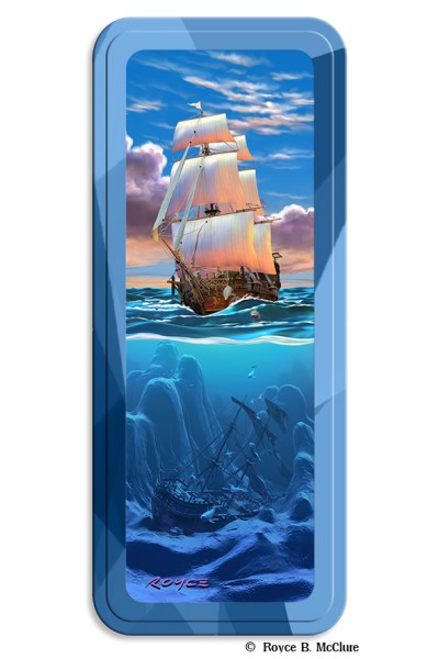 Sail Away Pencil Tin