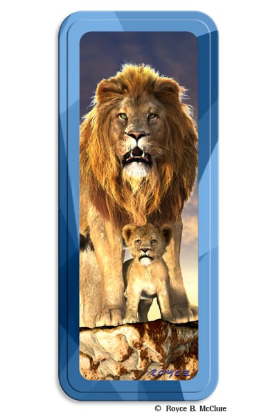 Lion Pencil Tin
