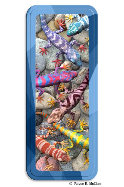Geckos Pencil Tin