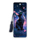 Cat n Roses Bookmark