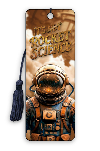 Its Rocket Science Bookmark
