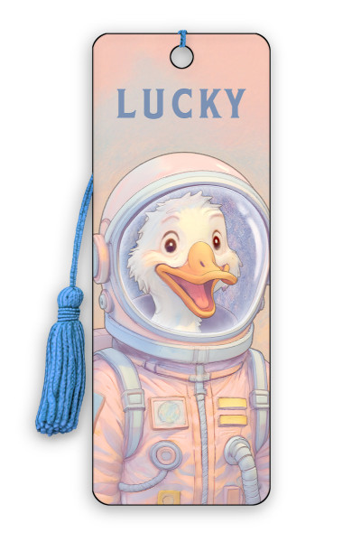 Lucky Duck Bookmark 