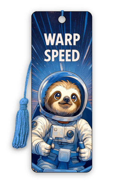 Warp Speed Bookmark 