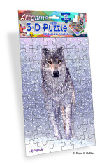 Wolf Moose Flip Mini Puzzle
