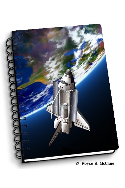 Blastoff Orbit Flip Notebook